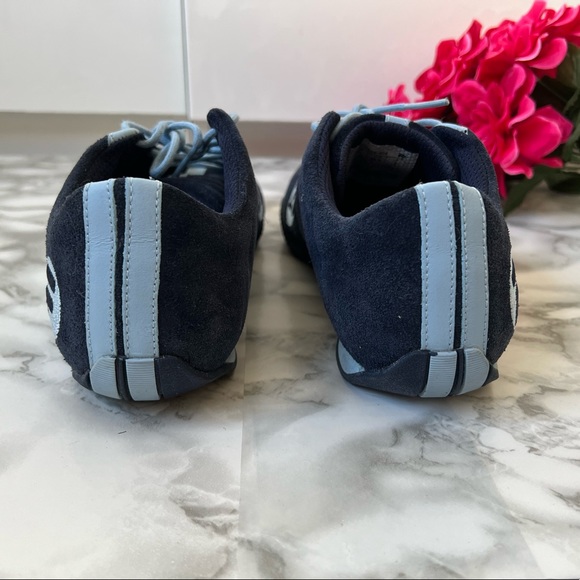 EXCELLENT - LIKE NEW - FILA Blue Suede Runners Fila - Picture 4 of 8